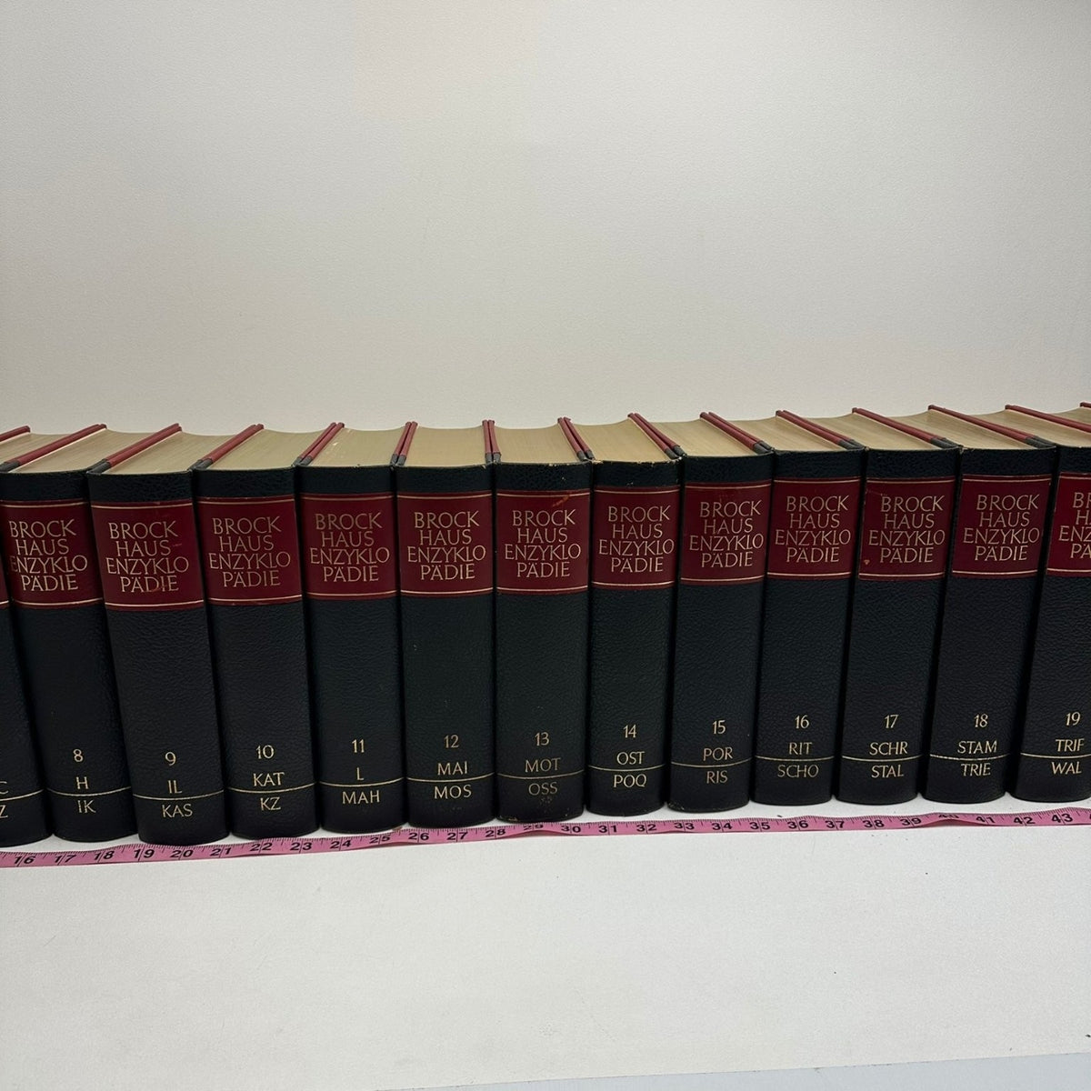 Brockhaus Enzyklopädie 19th Edition Complete 23 Volume Set German Hardcovers
