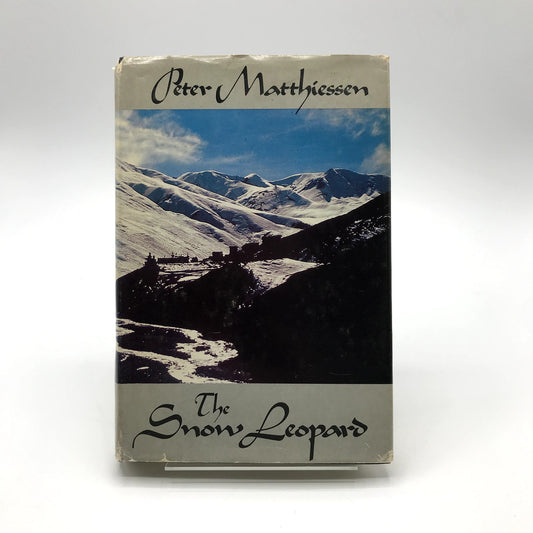 The Snow Leopard Illustrated Hardcover by Peter Matthiessen 1978 First Edition