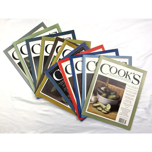 Cook's Illustrated Magazines Lot of 33 2000-2016 100s of Recipes & Cooking Tips