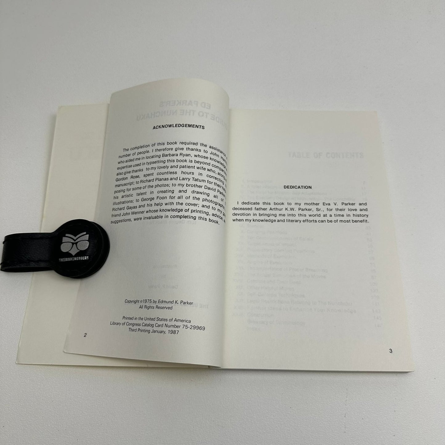 Ed Parker's Guide To The Nunchaku Ed Parker 1987 Third Printing Martial Arts