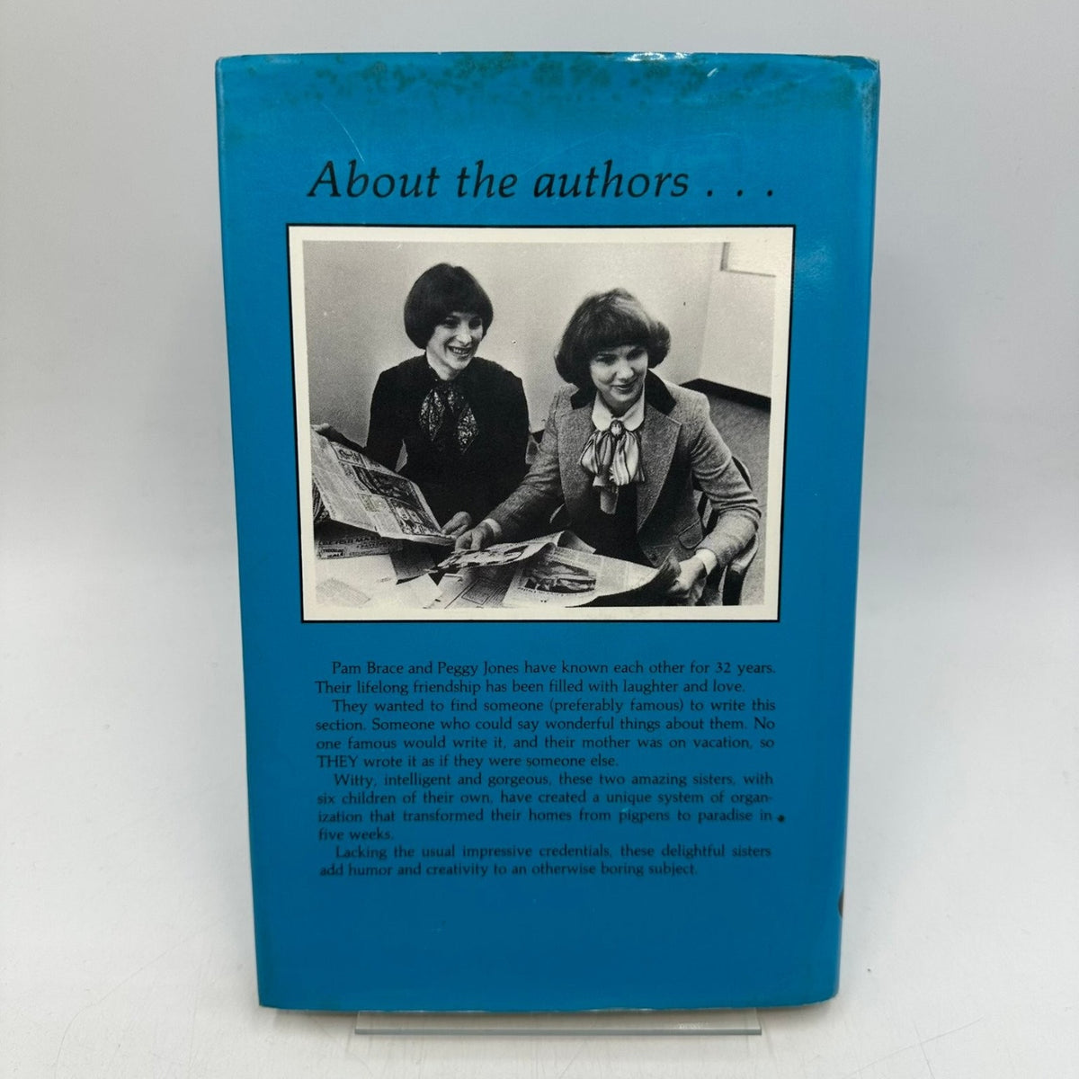Sidetracked Home Executives Pam Brace Peggy Jones 1979 Home Organization Guide