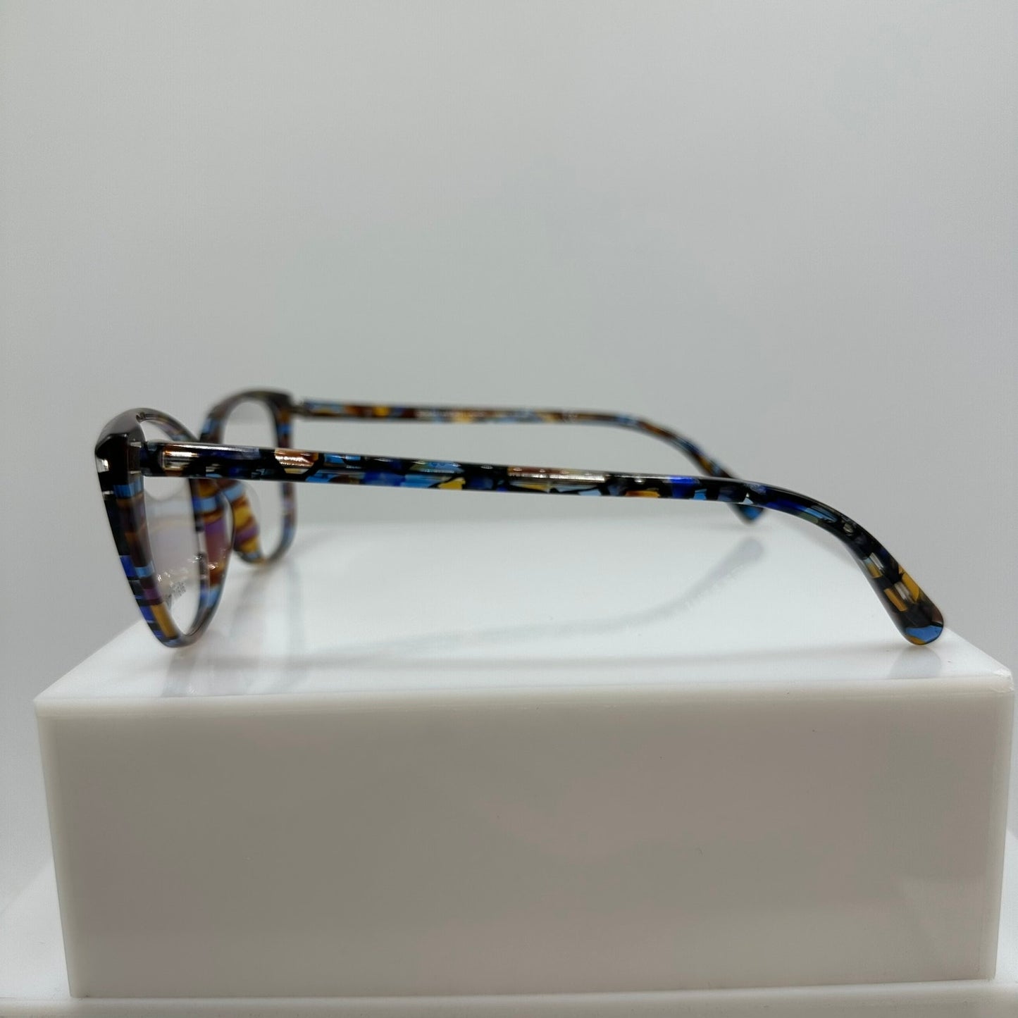 Alain Mikli A03082 013 Red Havana Blue Womens Butterfly Eyeglass Frame 54-15-140