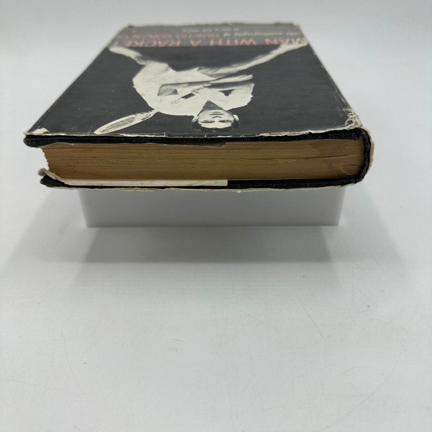 Man With A Racket Pancho Gonzales 1959 First Printing Autobiography Barnes