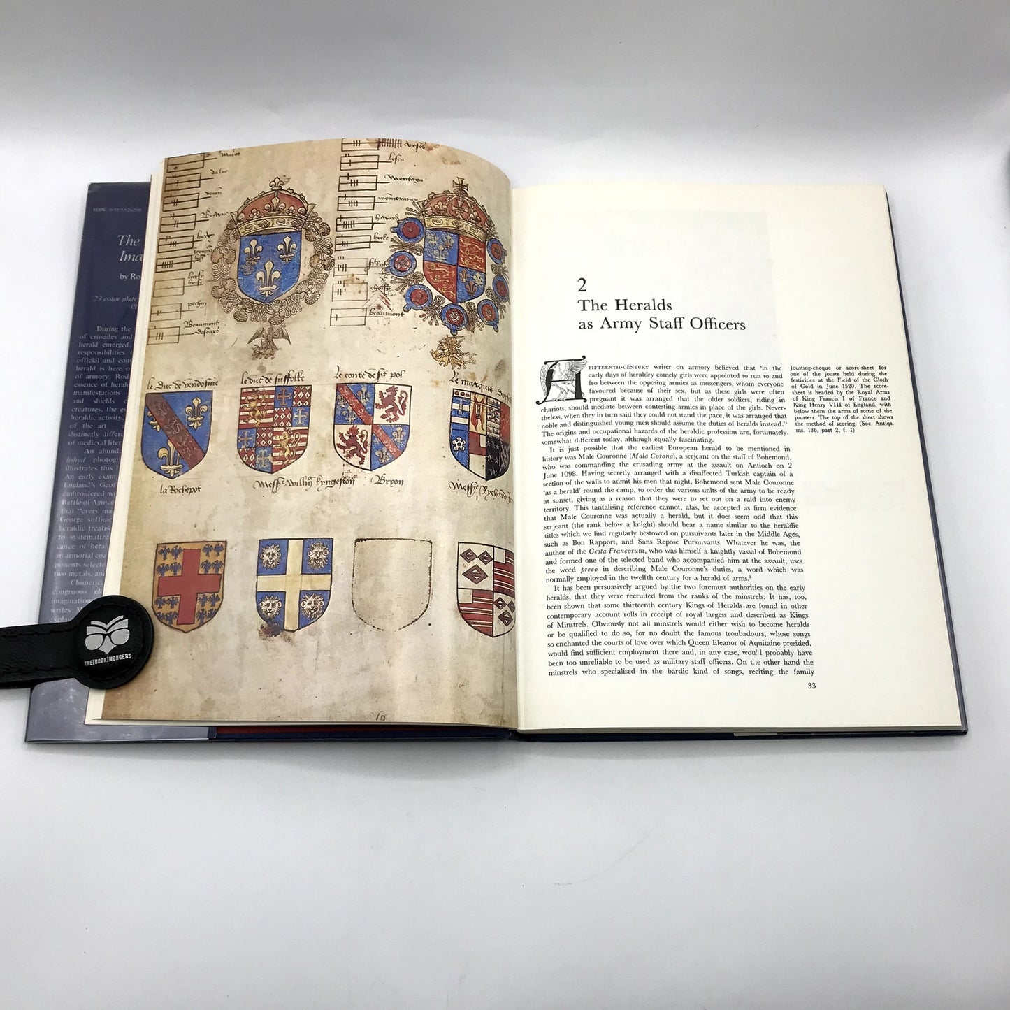 The Heraldic Imagination Rodney Dennys 1975 Hardcover History Book w/Dust Jacket