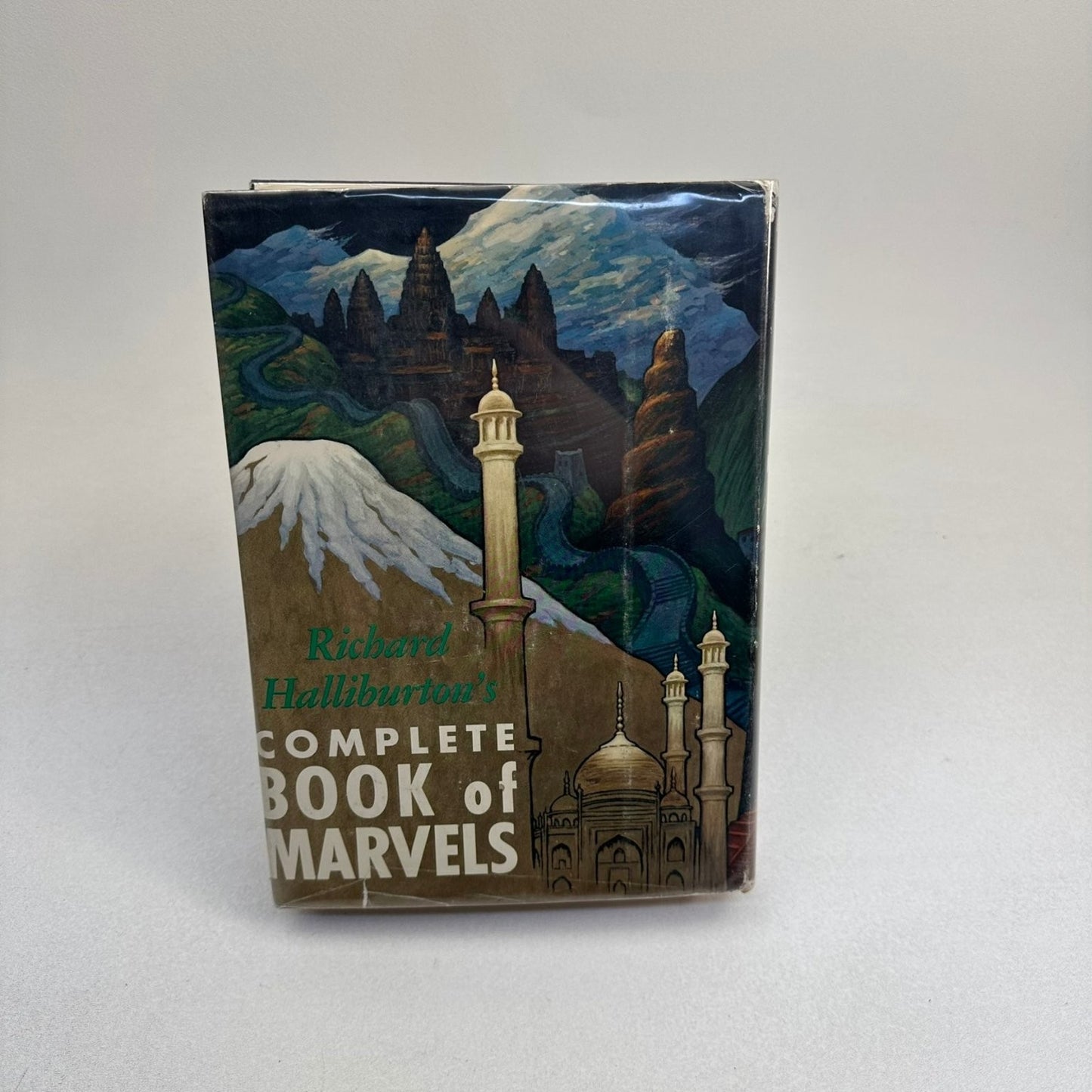 Complete Book of Marvels Richard Halliburton 1960 Deluxe Illustrated