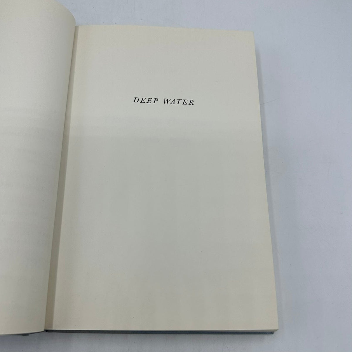 Deep Water Don Schollander Duke Savage SIGNED 1971 First Edition Olympic Sport