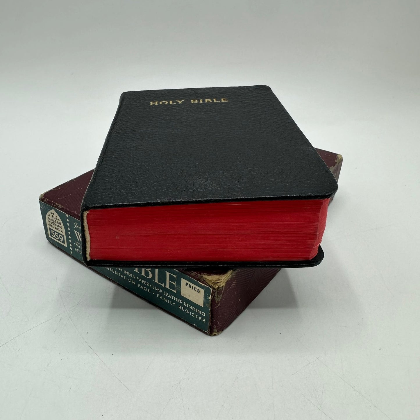 The Holy Bible Jewel Type Text Self Pronouncing King James Version Religion Box