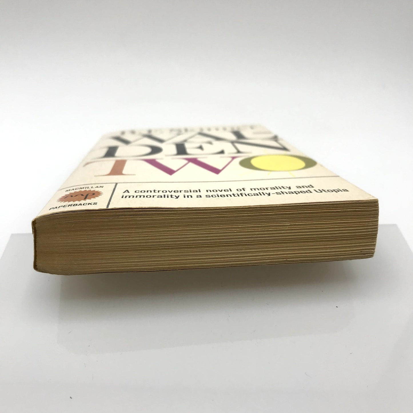 Walden Two: A Controversial Novel of Morality & Immorality by B.F. Skinner 1962