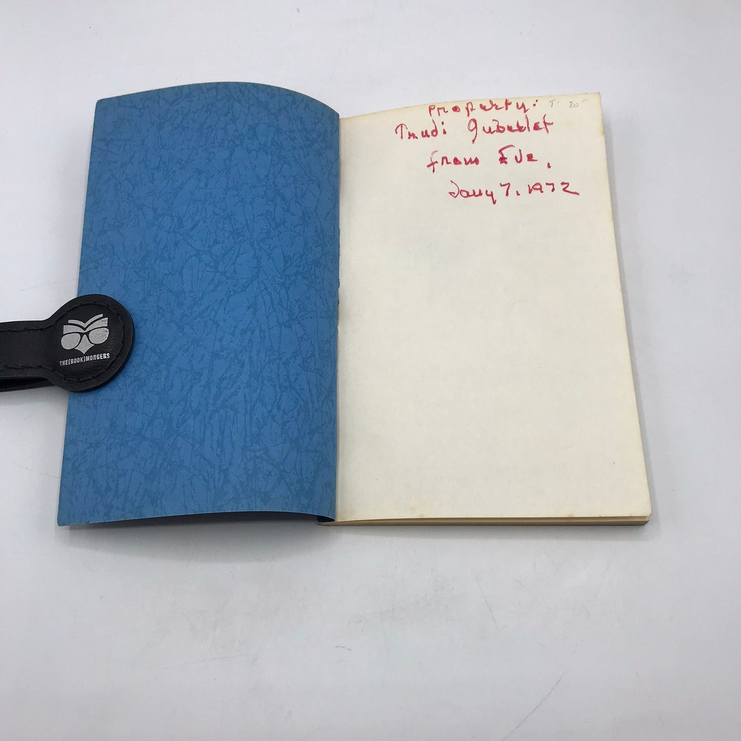 Heliodora Eve Triem Velvet Cover Signed U.S. Poet Chapbook #7 Olivant Press 1967