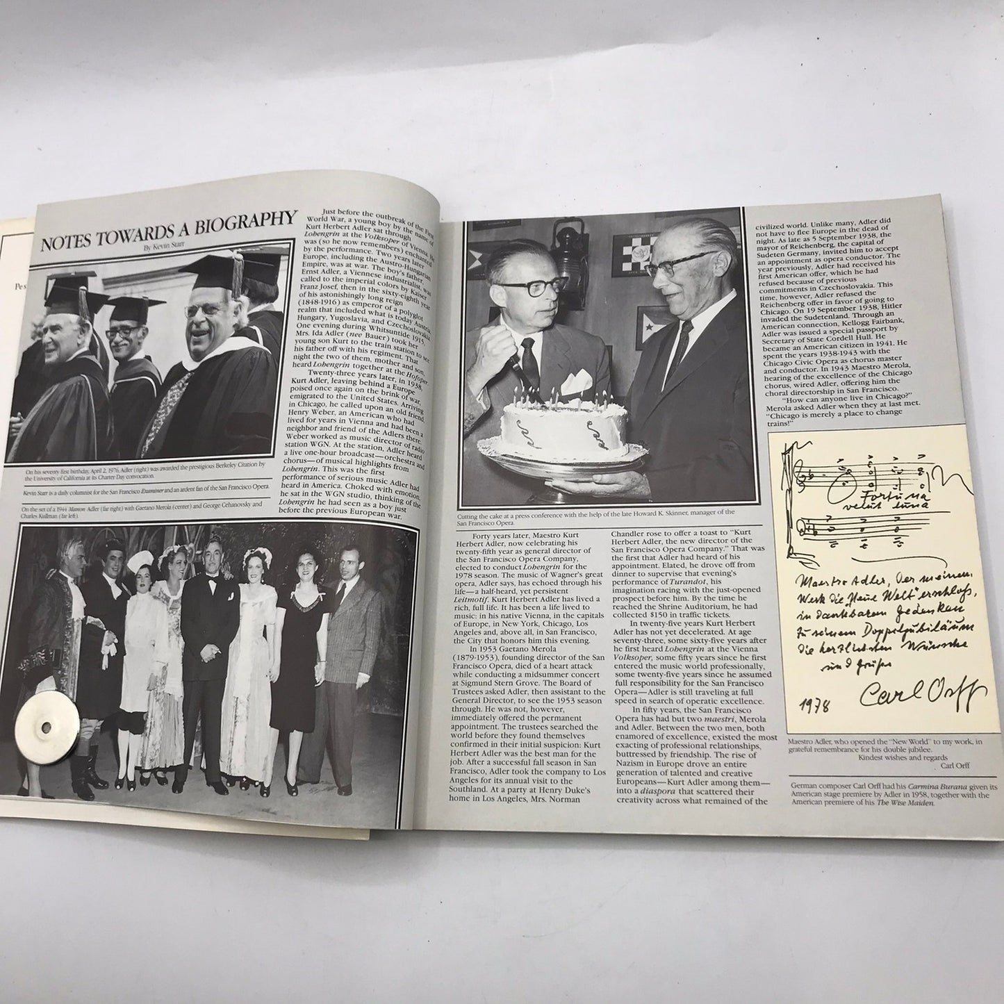 San Francisco Opera 25 Adler Years with Anniversary Gala Guide Performing Arts