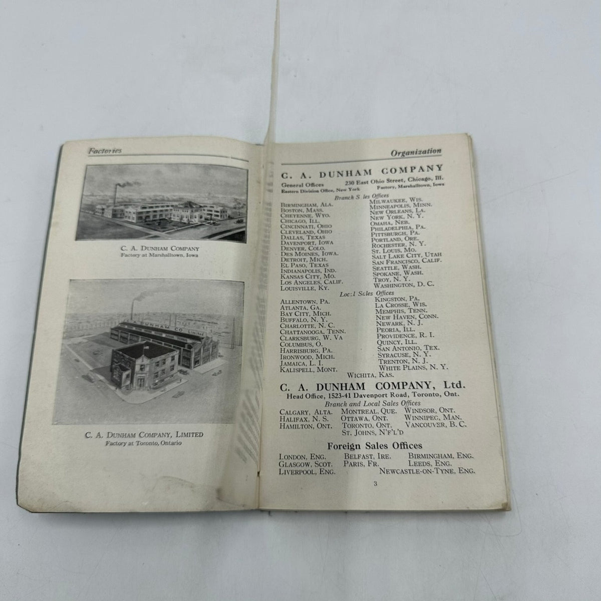 The Dunham Hand Book No. 314 C. A. Dunham Co. 1925 Heating Systems Manual