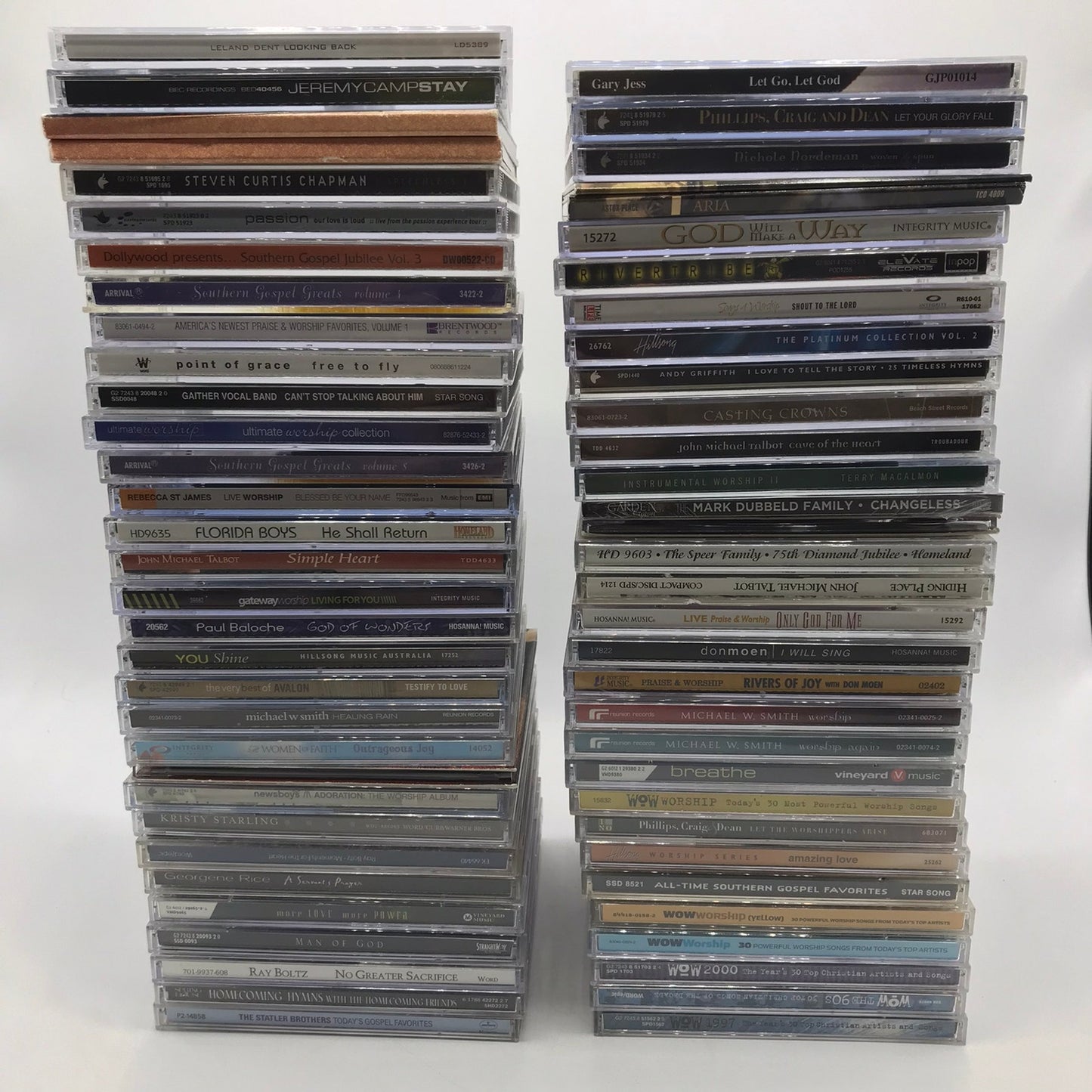 Worship Audio Lot of 73 CDs 2 Signed Contemporary Christian Gospel Music