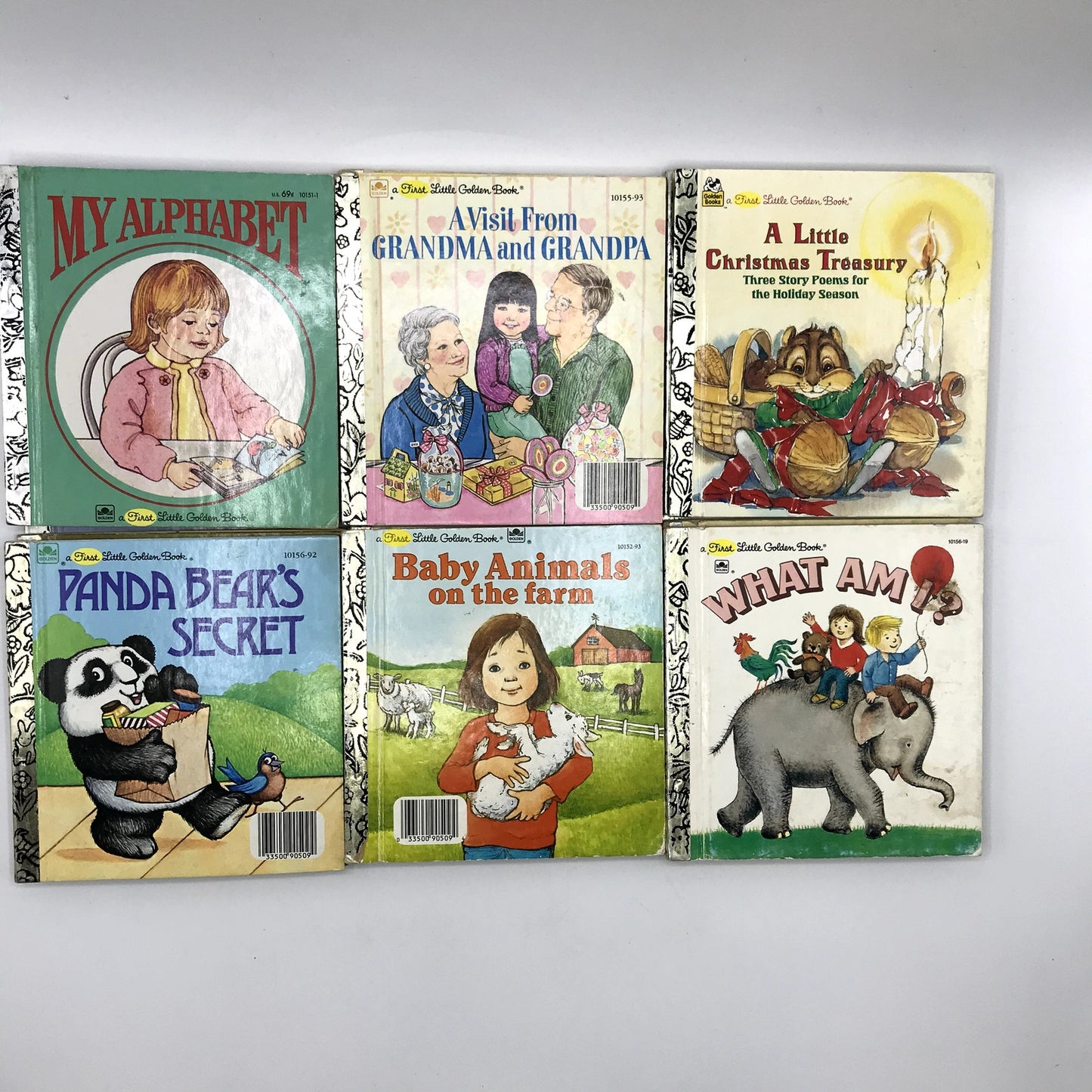 Lot of 18 First Little Golden Books Children's Illustrated Vintage Hardcovers