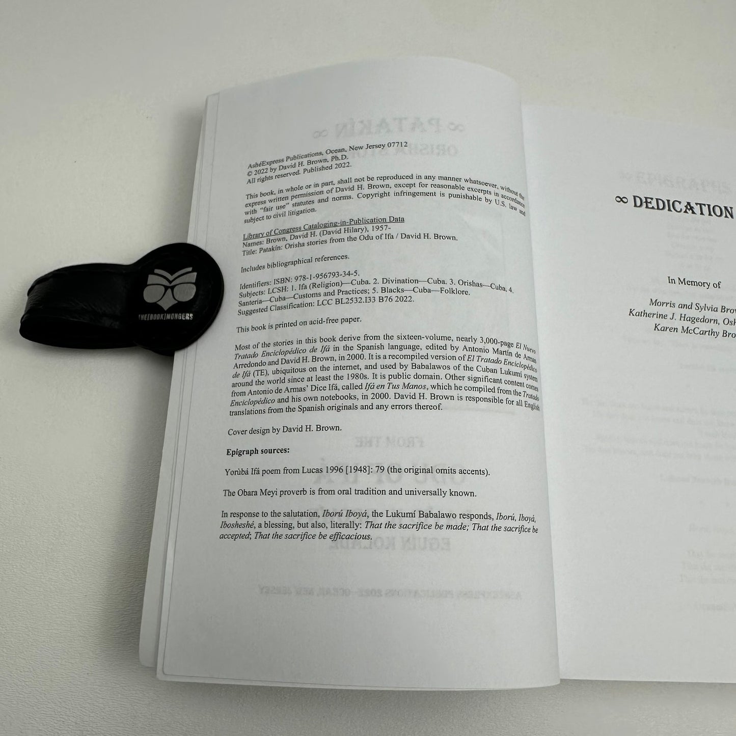 Patakin Orisha Stories from the Odu of Ifa David H Brown Cultural Anthropology