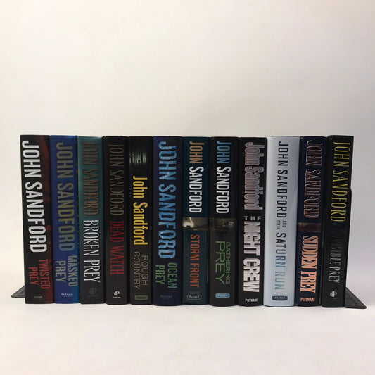 John Sandford Lot of 12 Novels Mystery Thriller Crime Detective Politics Action