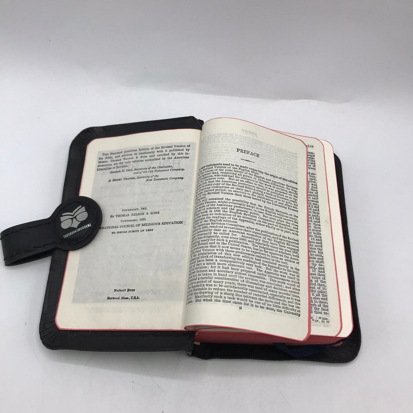 The Holy Bible Old and New Testaments Standard Edition Christian Theology 1929