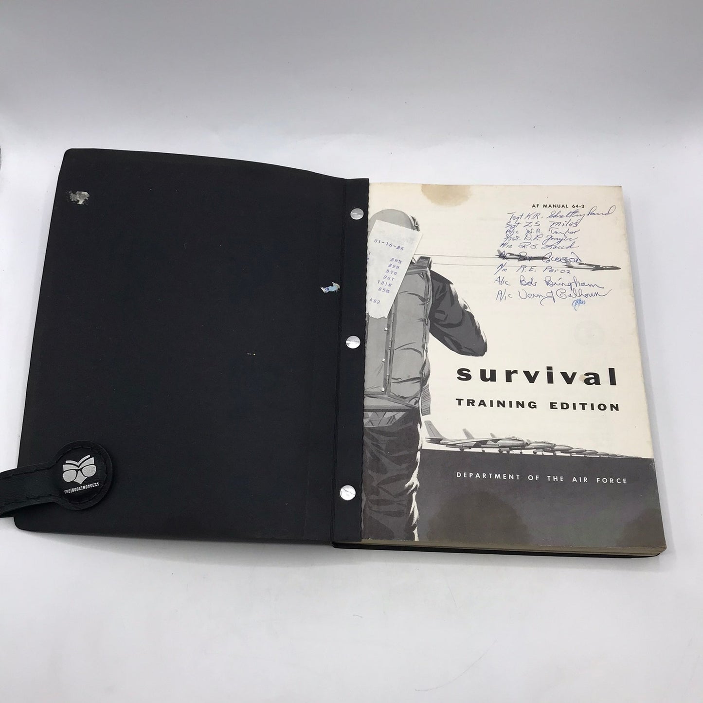 Survival Training Edition Air Force Manual 64-3 Feb 1956 Military Guide Book