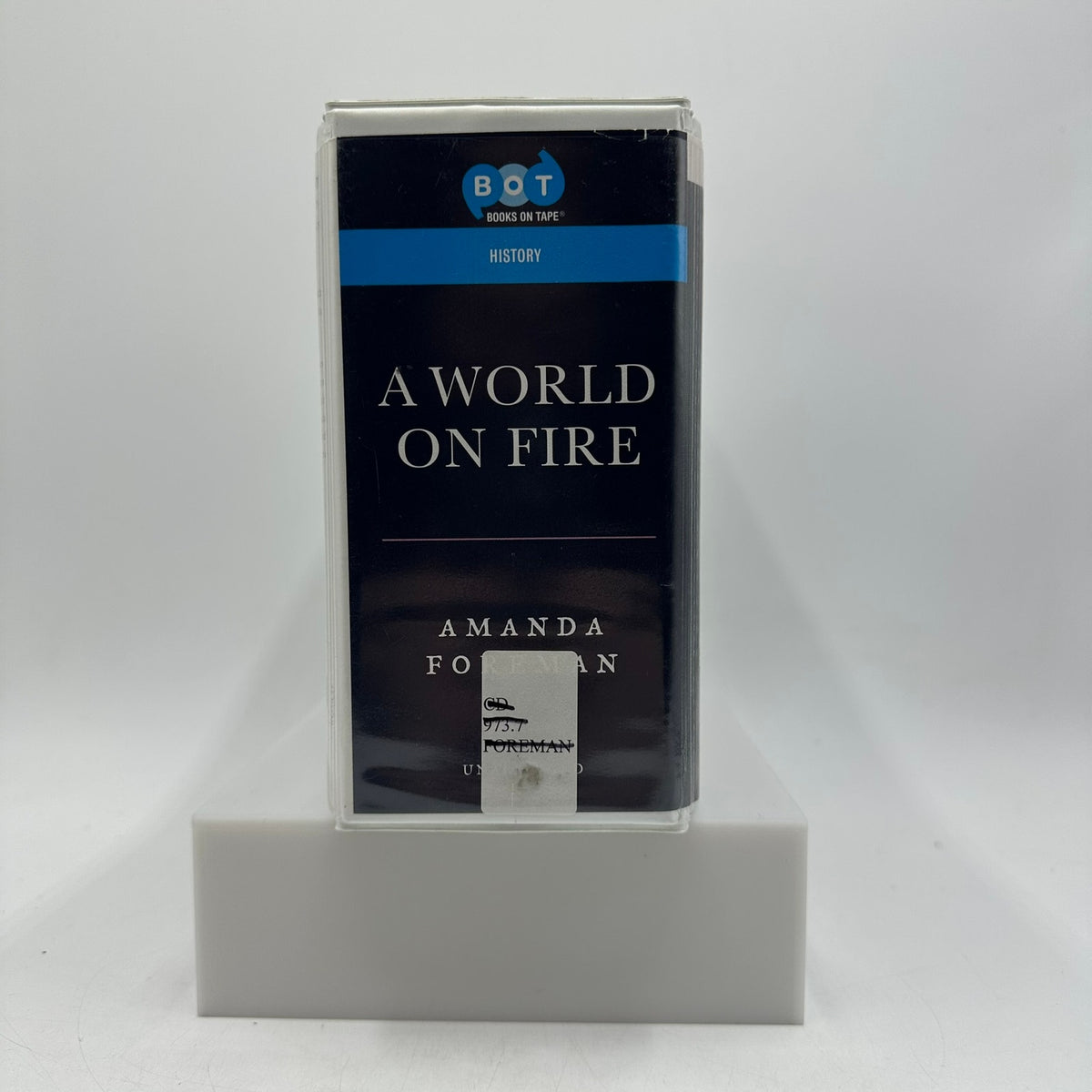 A World on Fire Britain's Crucial Role in the American Civil War Audio 26 CD Set