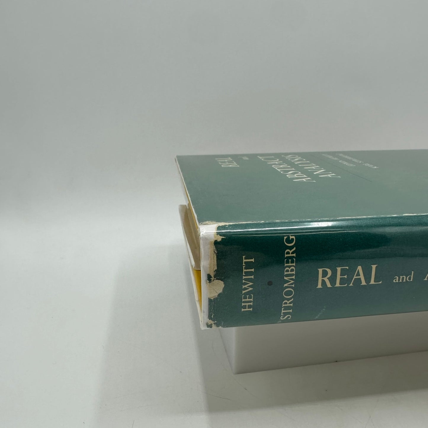 Real and Abstract Analysis Edwin Hewitt Karl Stromberg Science Math Theory