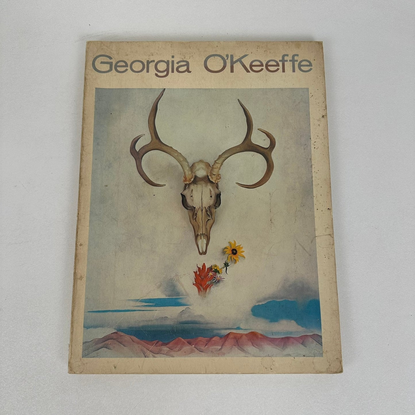 Georgia O Keeffe A Studio Book Autobiography Memoir Paintings Art History 1976