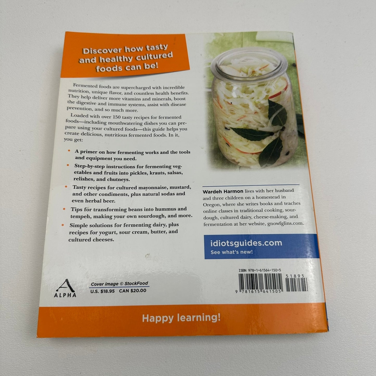 The Complete Idiots Guide to Fermenting Foods Wardeh Harmon Canning Preserving