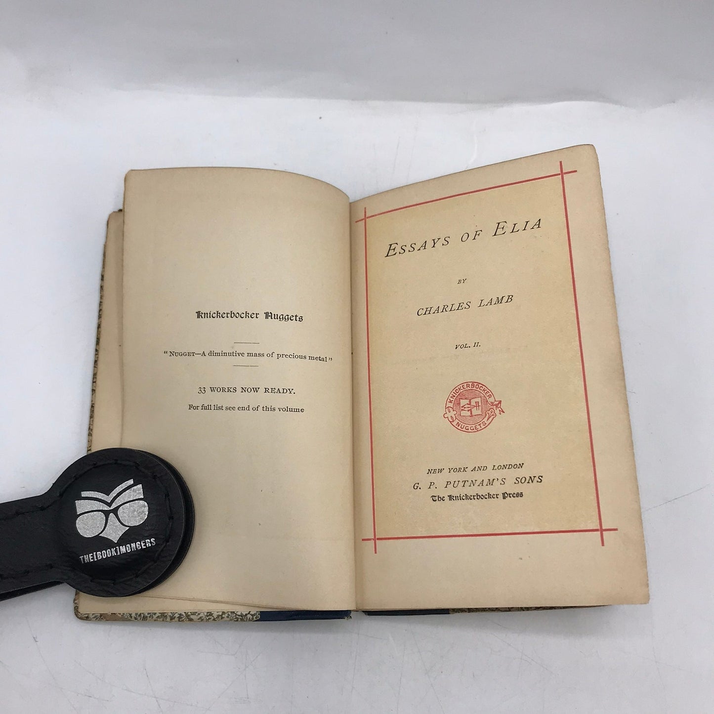 Essays of Elia Volume II Charles Lamb English Literature Classics Pocket Sized