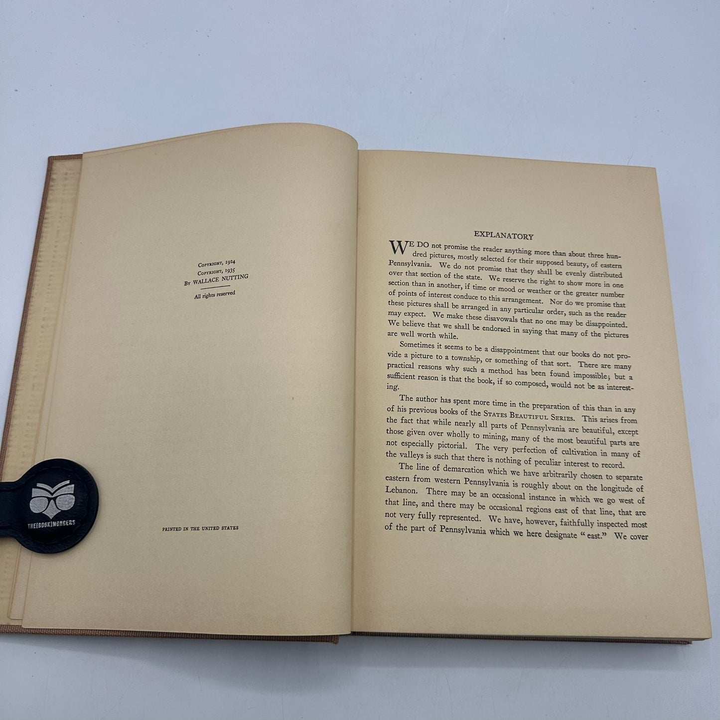 Pennsylvania Beautiful Wallace Nutting Local History Photography Travel 1935