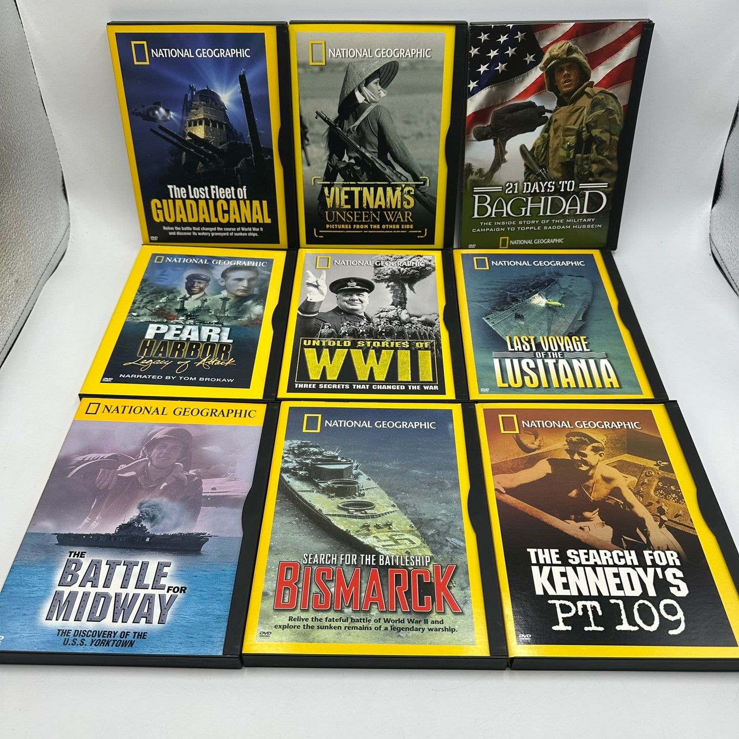 National Geographic Documentary DVDs Box Set Historical War and Military Topics