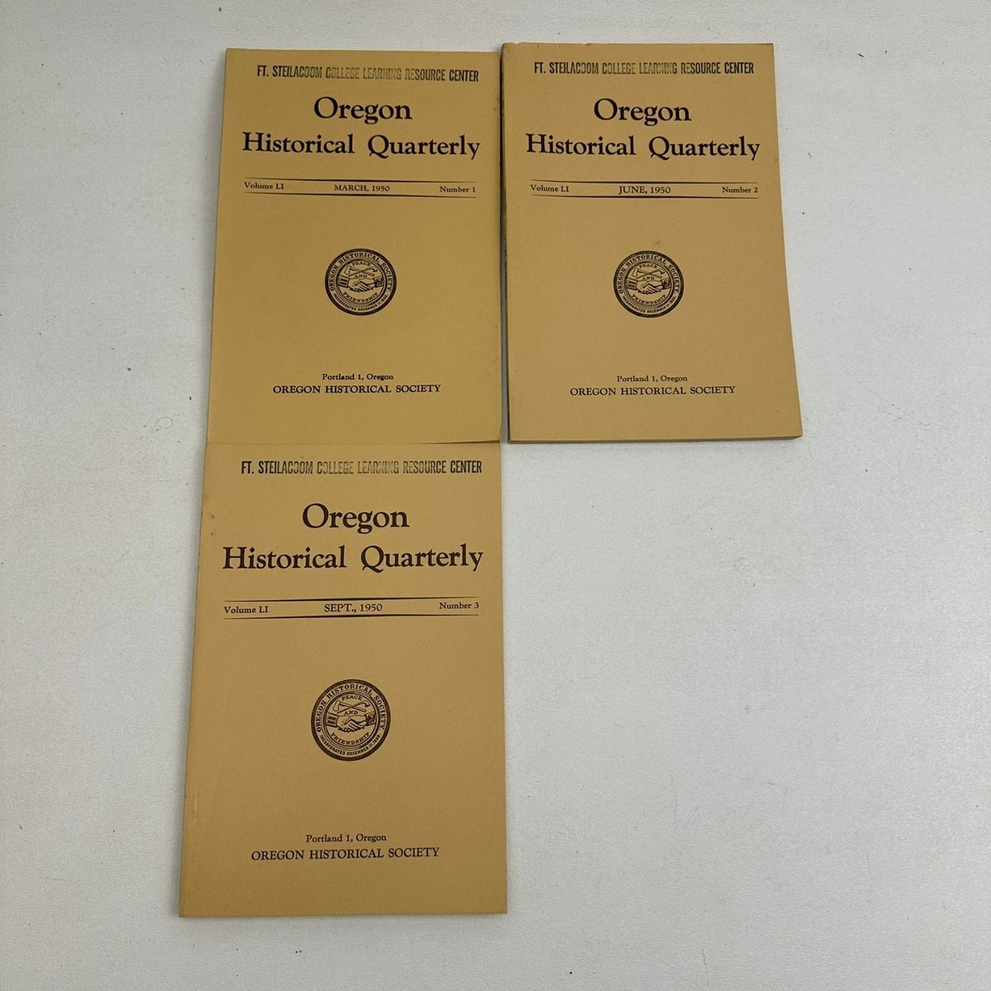 Oregon Historical Quarterly 34 Vol Set 1941-1954 Pacific Northwest History