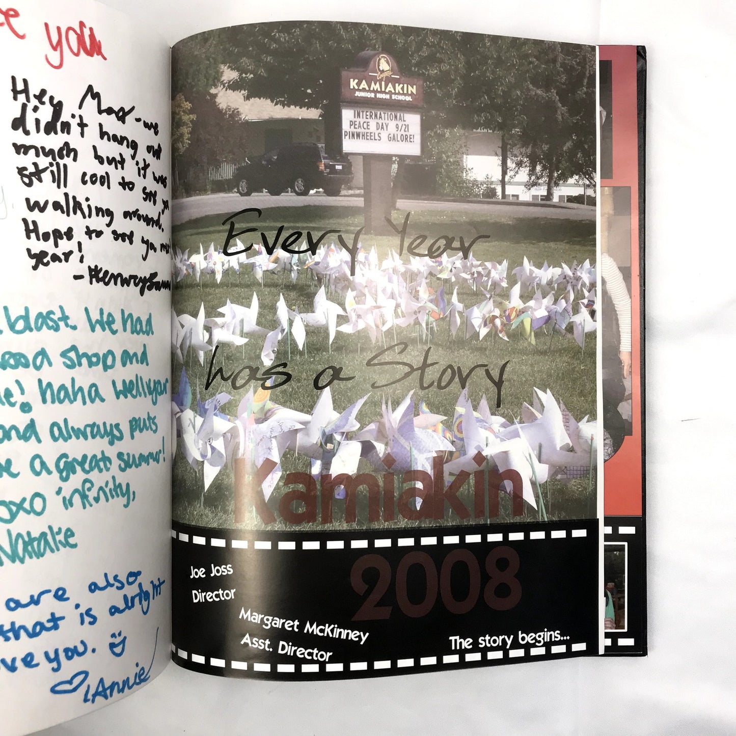 Kamiakin 2008 Jr. High / Middle School Hardcover Yearbook Kirkland, Washington