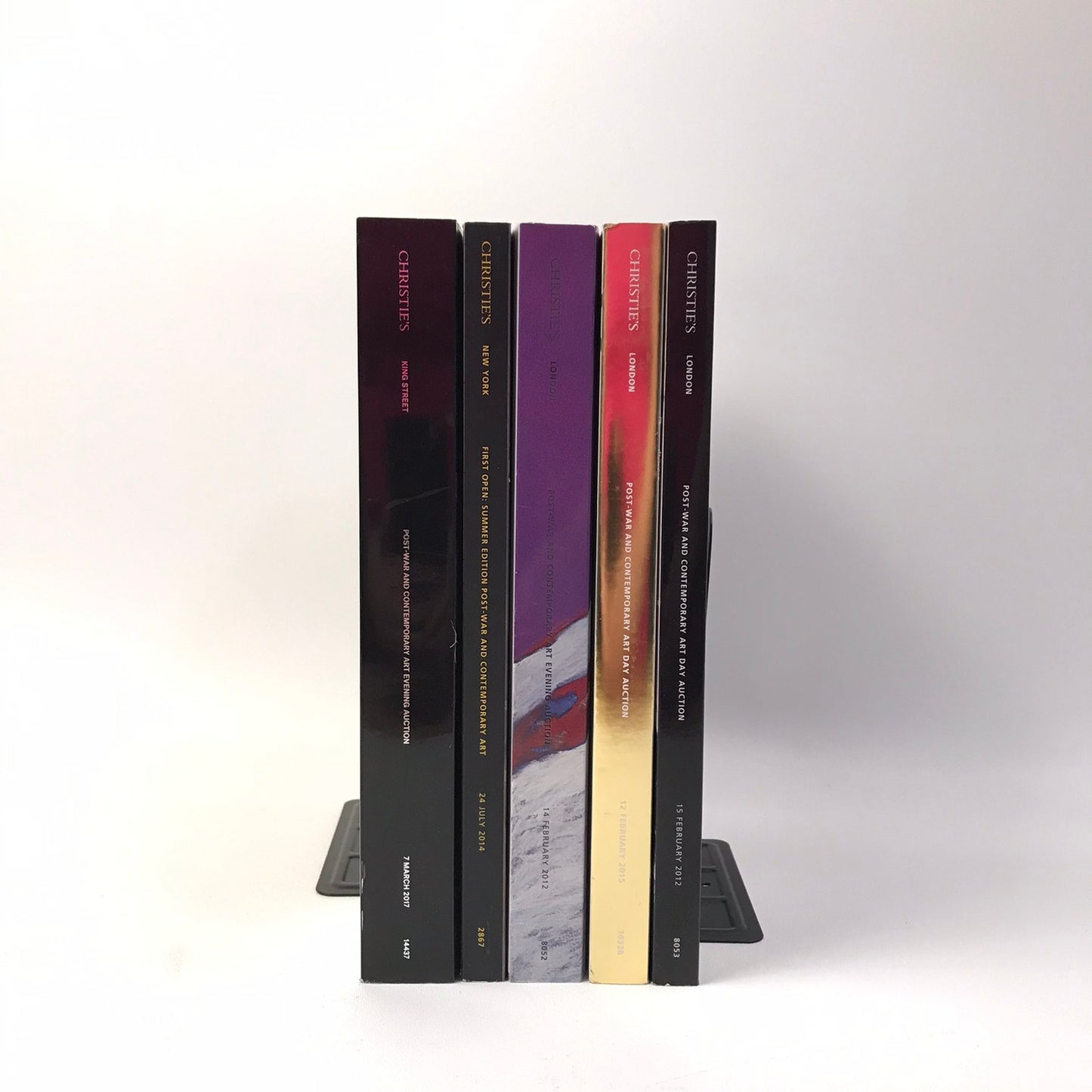 Christies Art Auction Catalogs Warhol Rothko Richter Lot of 5 Post War Modern