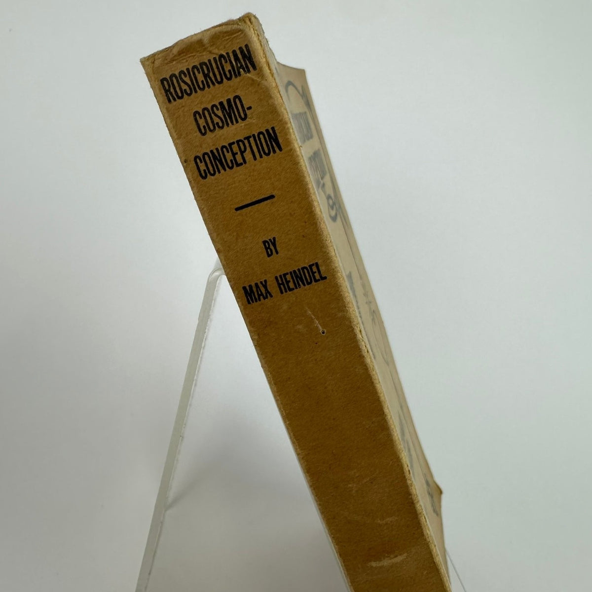 Rosicrucian Cosmo-Conception Max Heindel 1929 Twelfth Edition Mystic