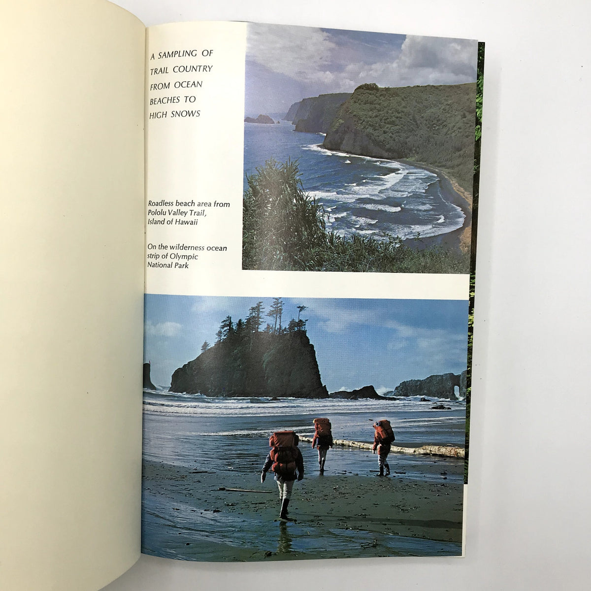 Backpacking: One Step at a Time Illustrated 1st Edition Book Harvey Manning 1972