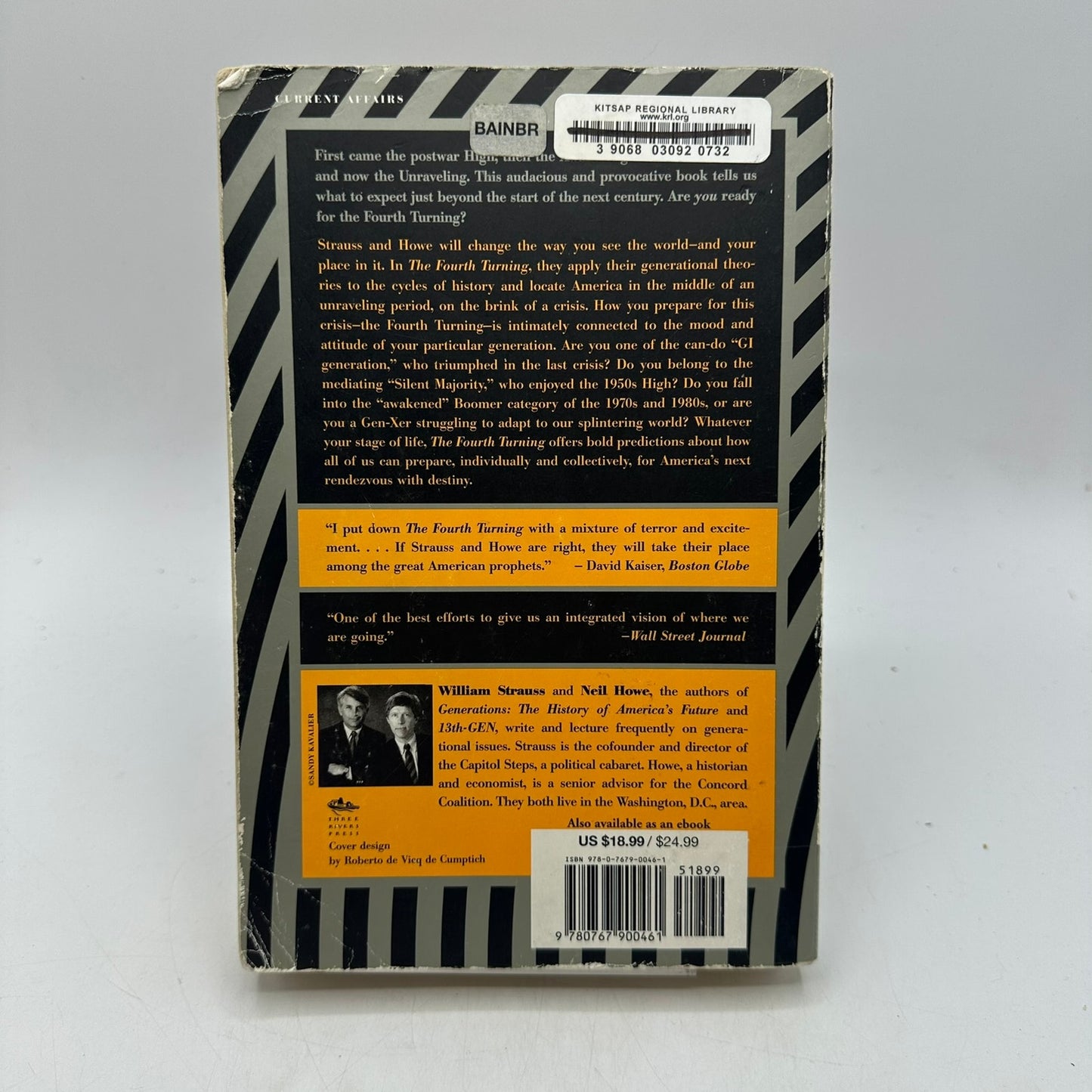 Fourth Turning An American Prophecy William Strauss Neil Howe Political Science