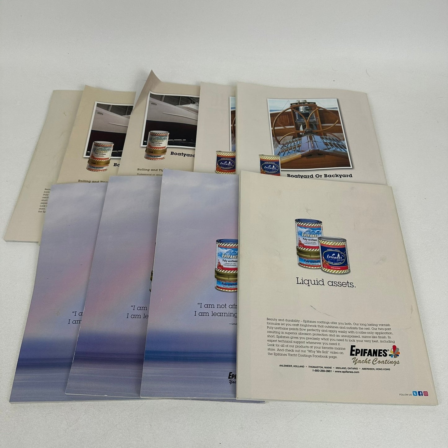 Wooden Boat Magazine Lot of 9 Issues Sailing Shipbuilding Nautical Maritime