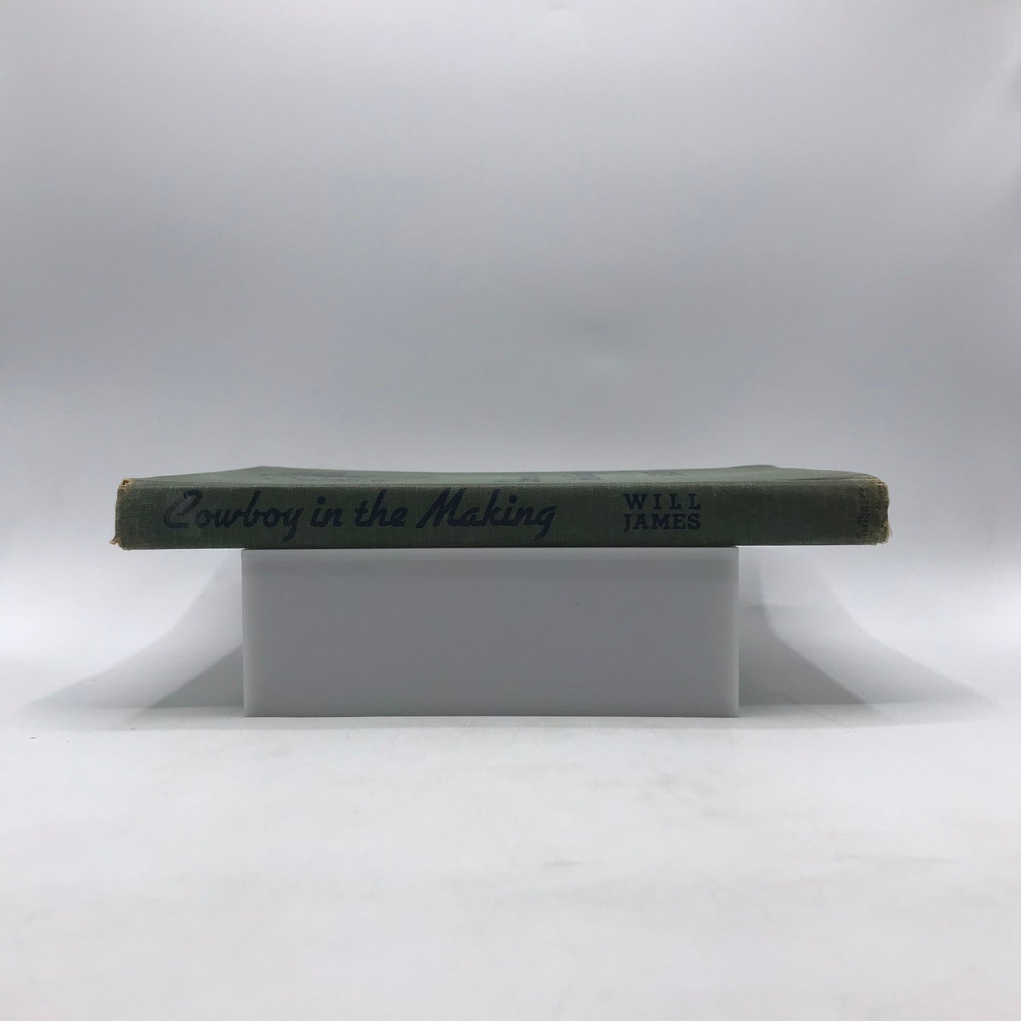 Cowboy in The Making Will James Historical Childrens Literature Western Novel