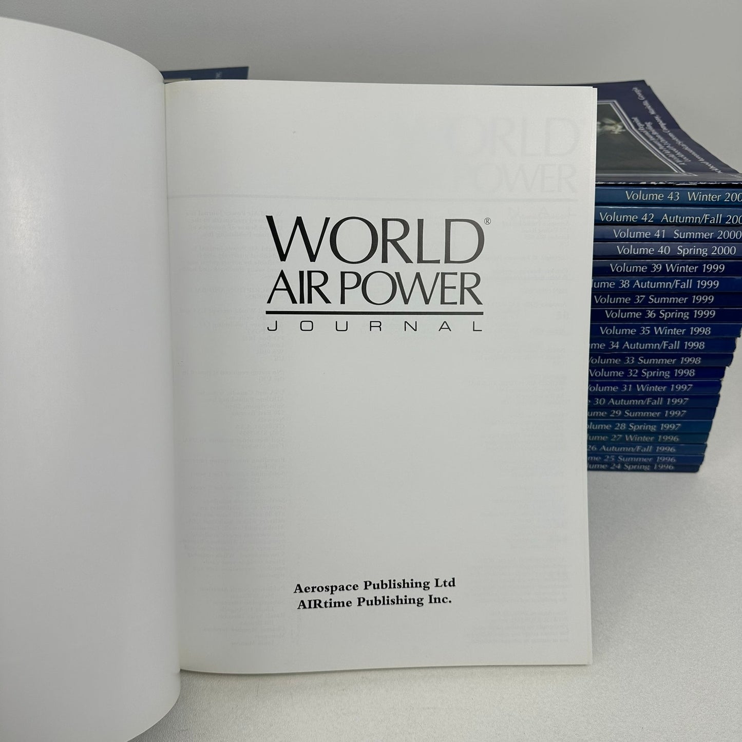 World Air Power Journal Complete Set of 43 with Lockheed P-3 Orion Briefing