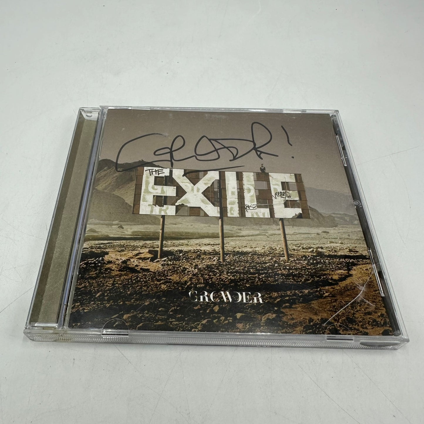 Crowder The Exile Sixstepsrecords Christian Rock Pop Folk Album CD Autographed