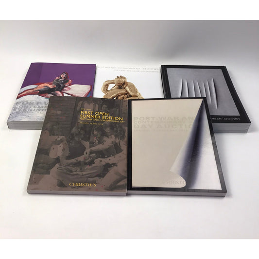 Christies Art Auction Catalogs Warhol Rothko Richter Lot of 5 Post War Modern