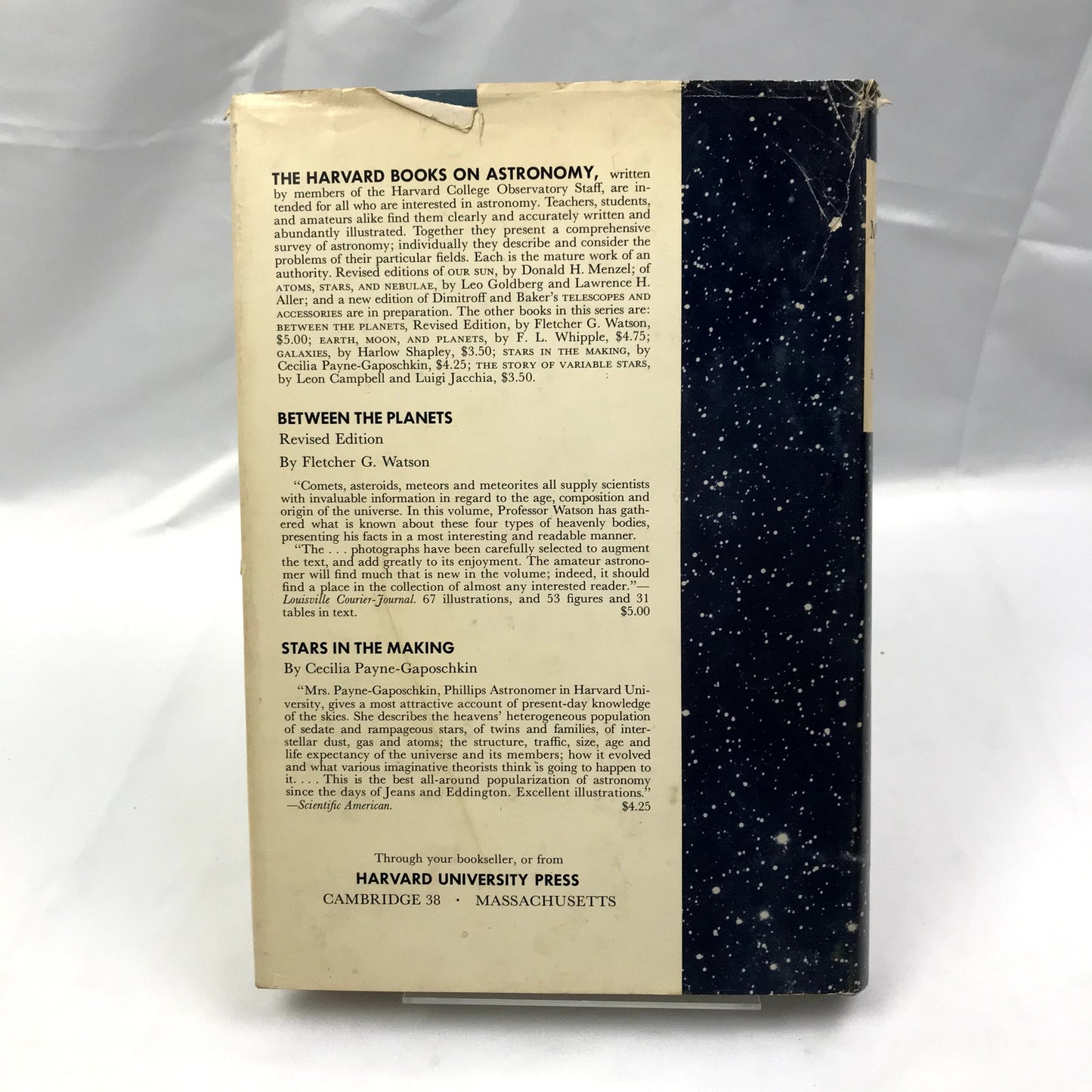 The Milky Way Third Edition Hardcover Book by Bart J. & Priscilla F. Bok 1957