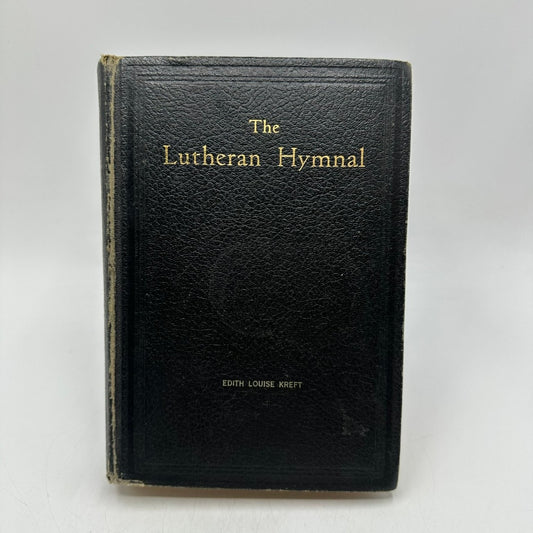 The Lutheran Hymnal 1941 Vintage Concordia Publishing House Black Gilt Edges