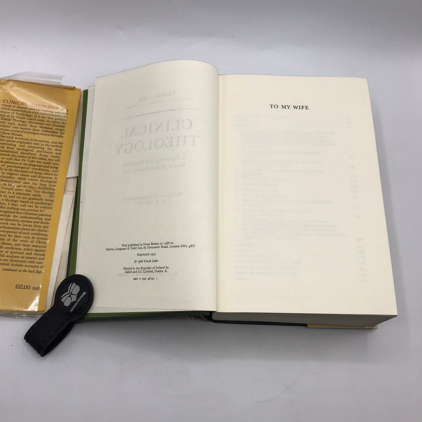 Clinical Theology Frank Lake Recovery Counseling Religious Pastoral Psychology