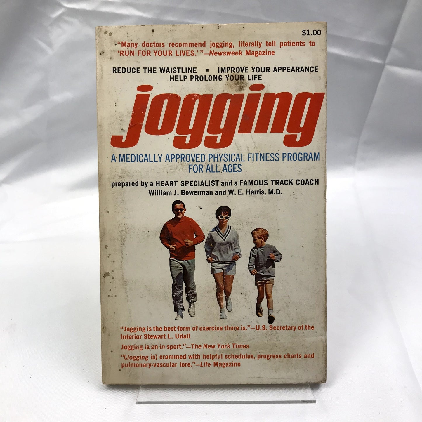 Jogging: A Medically Approved Physical Fitness Program Paperback Book 1967