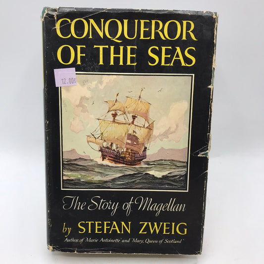 Conqueror of The Seas Story of Magellan Stefan Zweig Travel Adventure Biography