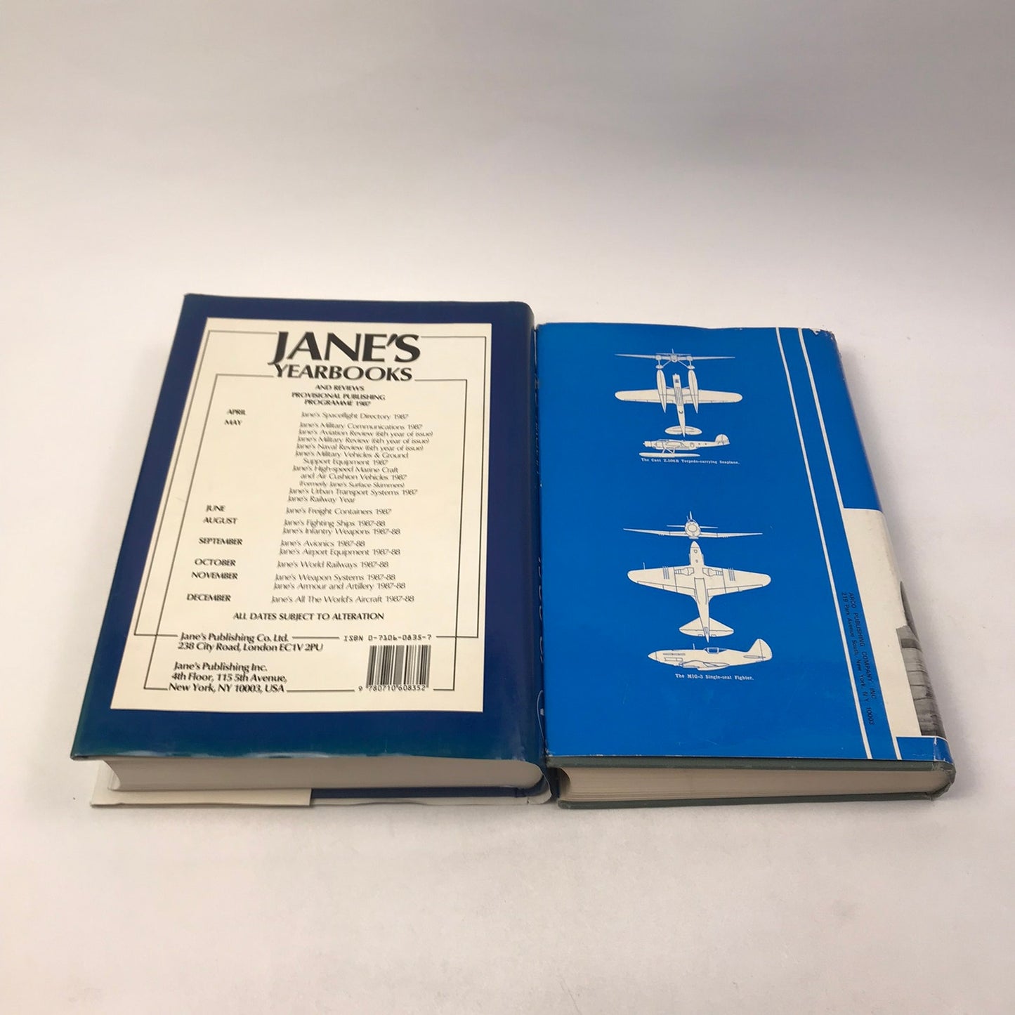 Janes All The Worlds Aircraft 1945-6 and 1985-86 Aviation Military History War