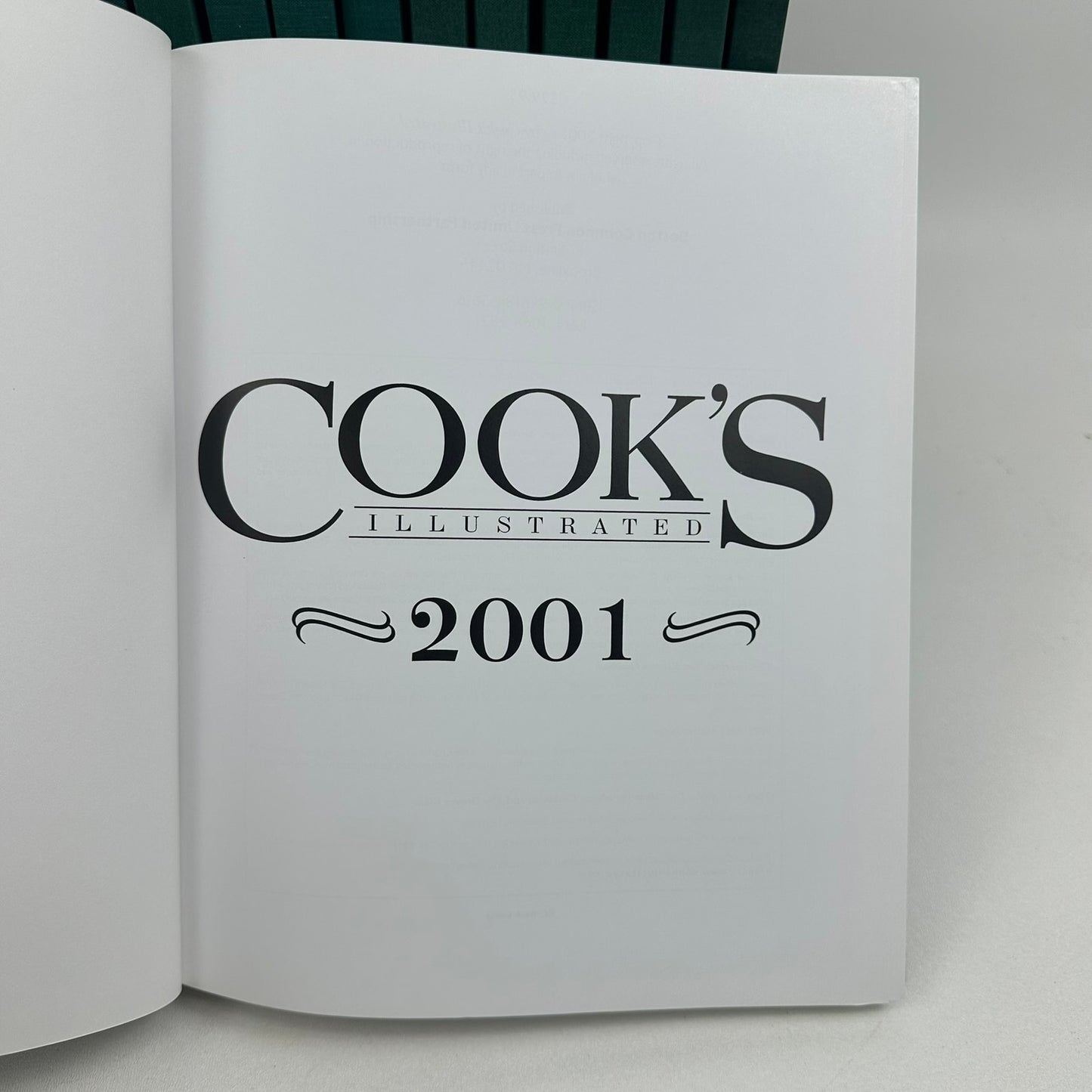 Cooks Illustrated Bound Lot of 12 Cookbooks Recipes Culinary Arts 2001-2012