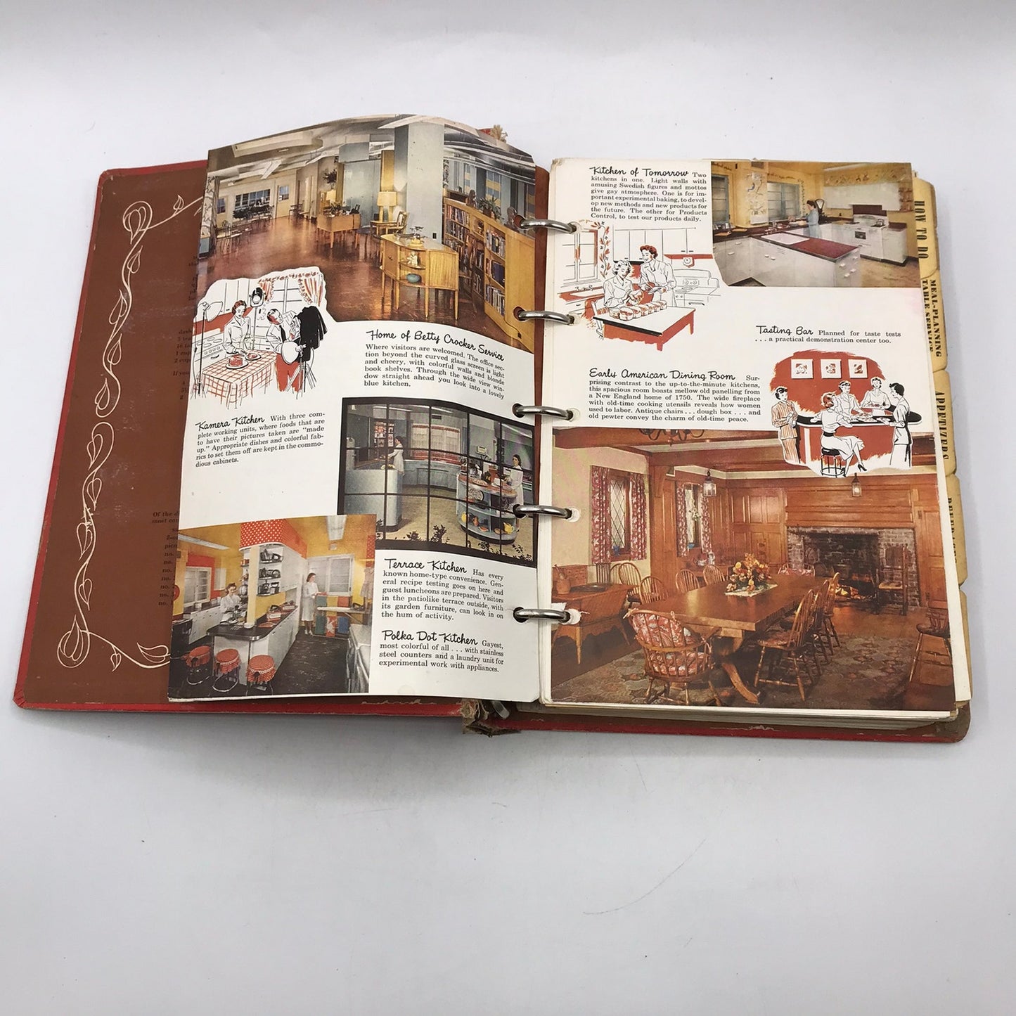 Betty Crocker’s Picture Cookbook Spiral Bound Hardcover 1950 1st Ed 5th Print