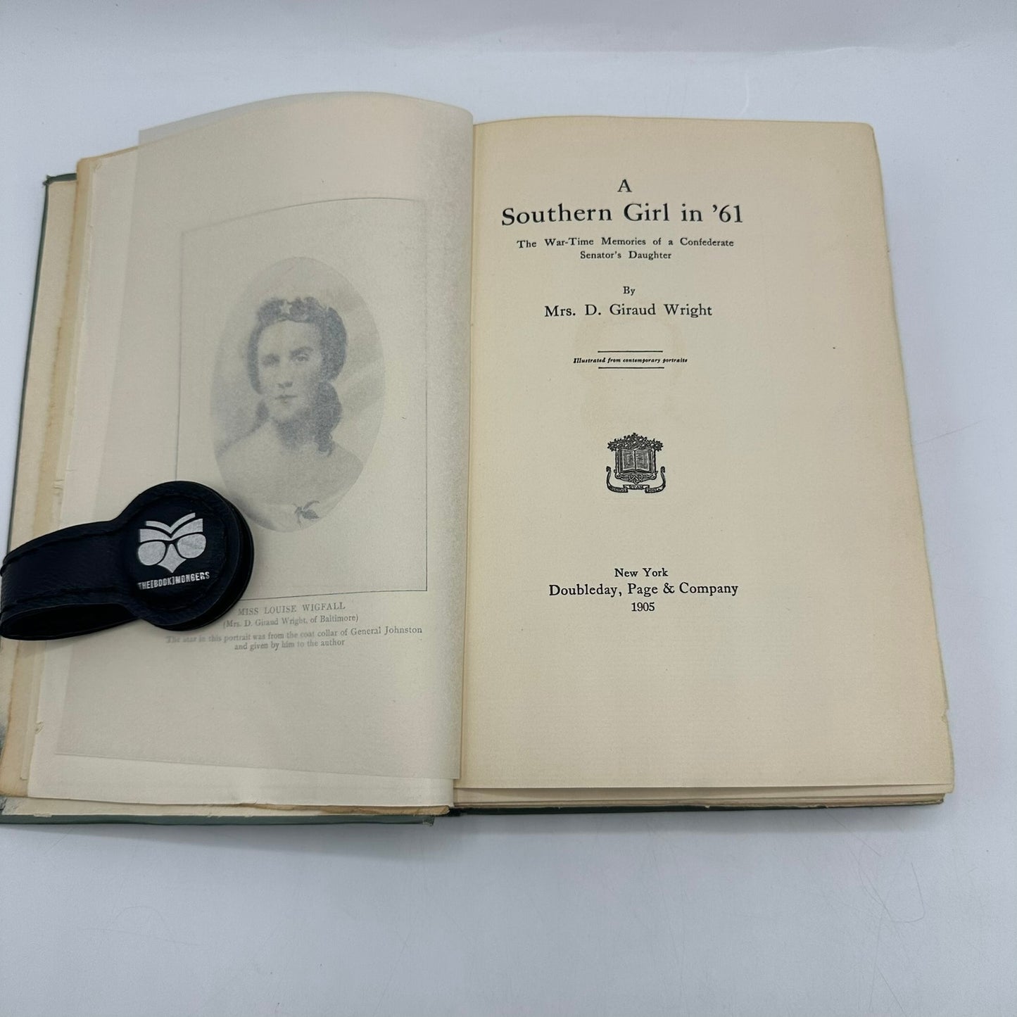 A Southern Girl in 61 D Giraud Wright Memoir Civil War Biography Confederate