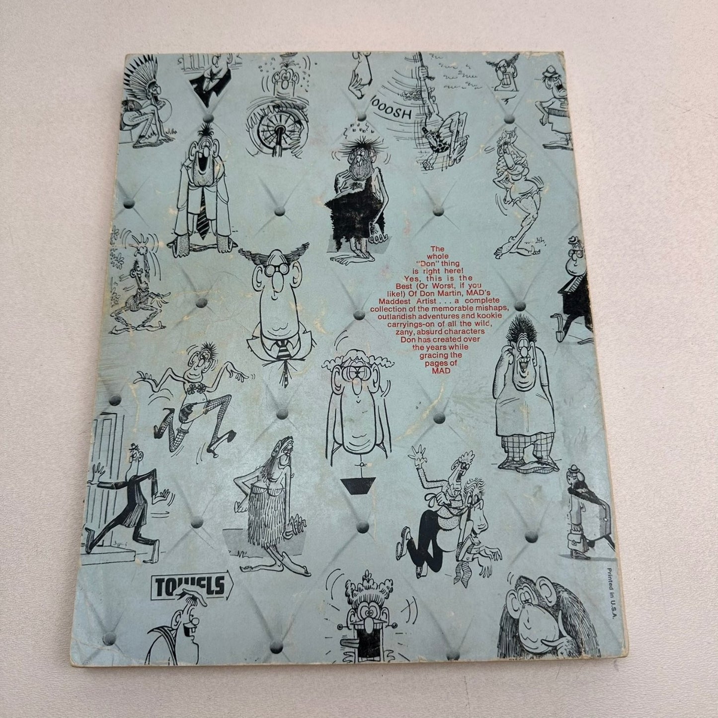 The Completely Mad Don Martin 1974 First Printing Mad Magazine Cartoons EC