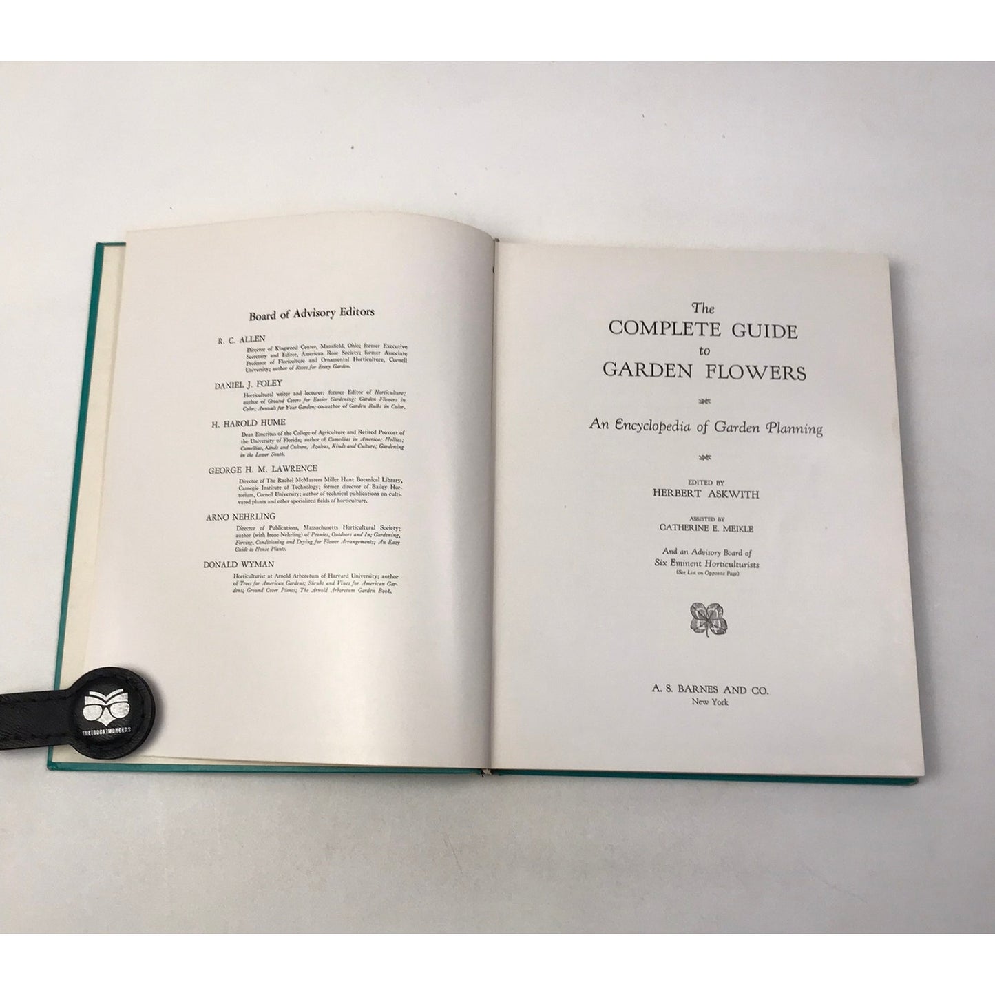 The Complete Guide To Garden Flowers Herbert Askwith Encyclopedia Plants Nature